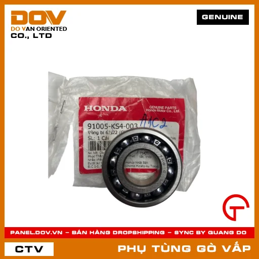 VÒNG BI 62/22 MÃ PHỤ TÙNG 91005KS4003 — 91005KS4003