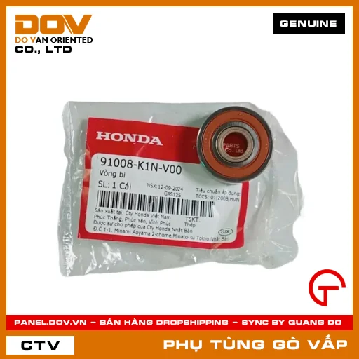 VÒNG BI 6002UU MÃ PHỤ TÙNG 91008K1NV00 — 91008K1NV00