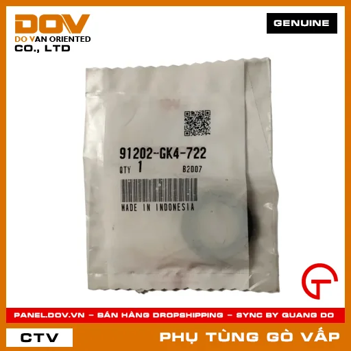 PHỚT DẦU 18.9X30X5 MÃ PHỤ TÙNG 91202GK4722 — 91202GK4722
