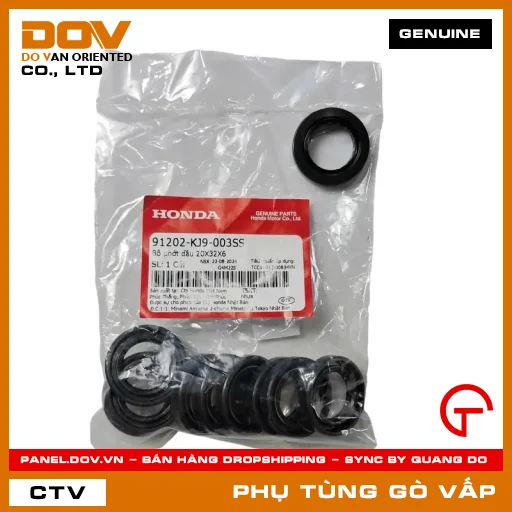 BỘ PHỚT DẦU 20X32X6 MÃ PHỤ TÙNG 91202KJ9003SS — 91202KJ9003SS