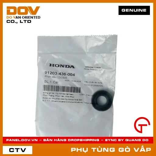 PHỚT DẦU 12X24X5 MÃ PHỤ TÙNG 91203436004 — 91203436004