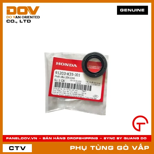 PHỚT DẦU 20X32X6 MÃ PHỤ TÙNG 91203K35J01 — 91203K35J01