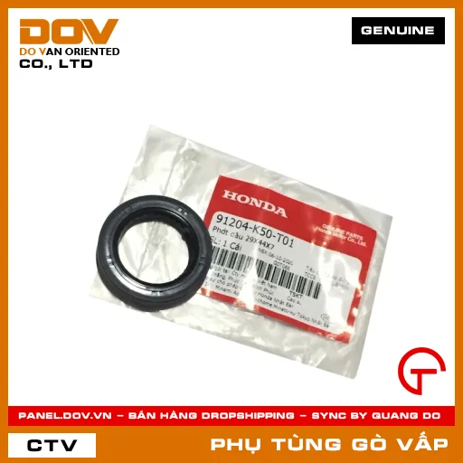PHỚT DẦU 29X44X7 MÃ PHỤ TÙNG 91204K50T01 — 91204K50T01
