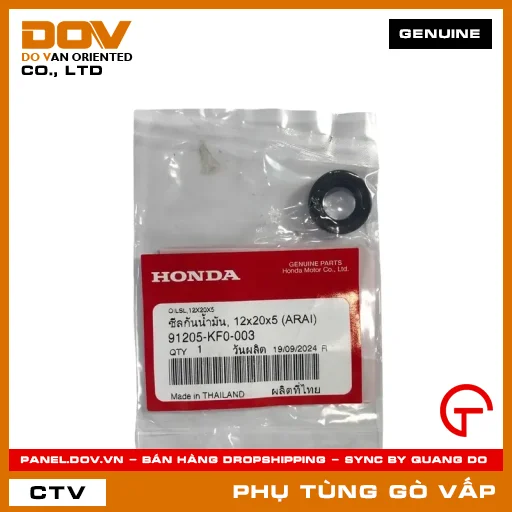 PHỚT DẦU 12X20X5 MÃ PHỤ TÙNG 91205KF0003 — 91205KF0003