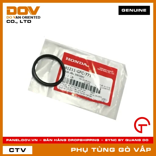 PHỚT DẦU 34X39X3 MÃ PHỤ TÙNG 91211GFC771 — 91211GFC771