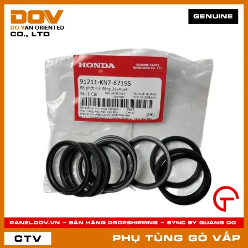 BỘ PHỚT MÁ ĐỘNG 34X41X4 MÃ PHỤ TÙNG 91211KN7671SS — 91211KN7671SS