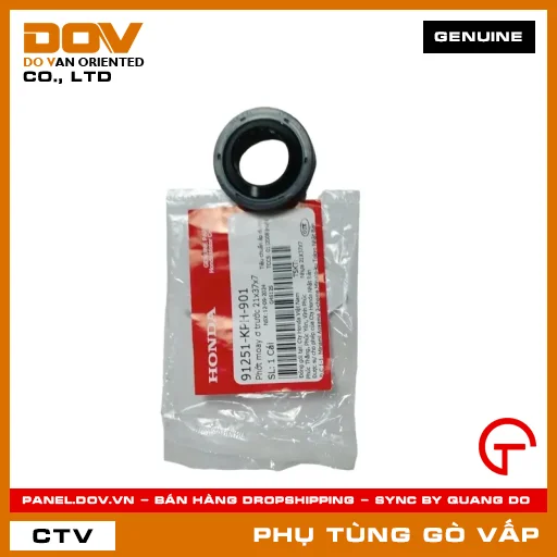 PHỚT MOAY Ơ TRƯỚC 21X37X7 MÃ PHỤ TÙNG 91251KPH901 — 91251KPH901