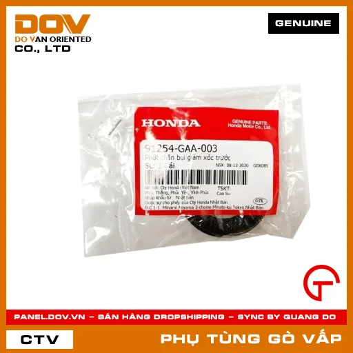 PHỚT CHẮN BỤI PHUỘC - THỤT TRƯỚC MÃ PHỤ TÙNG 91254GAA003 — 91254GAA003