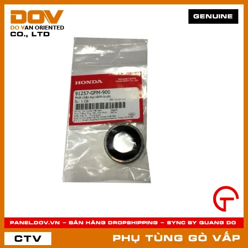 PHỚT CHẮN BỤI VÀNH TRƯỚC MÃ PHỤ TÙNG 91257GFM900 — 91257GFM900