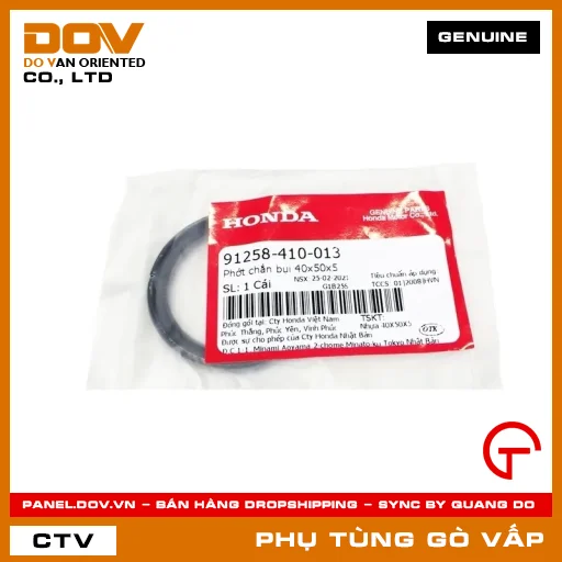 PHỚT CHẮN BỤI 40X50X5 MÃ PHỤ TÙNG 91258410013 — 91258410013