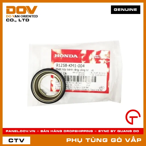 PHỚT HỘP BÁNH RĂNG CÔNG TƠ MÉT MÃ PHỤ TÙNG 91258KM1004 — 91258KM1004