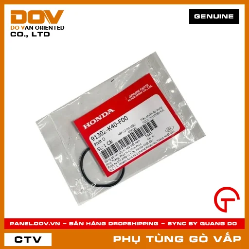 PHỚT O MÃ PHỤ TÙNG 91302K40F00 — 91302K40F00
