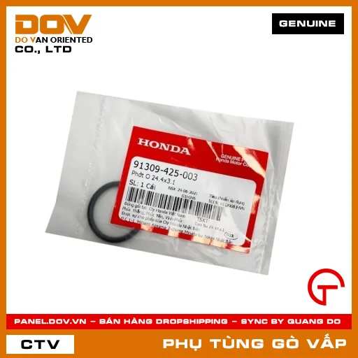 PHỚT O 24.4X3.1 MÃ PHỤ TÙNG 91309425003 — 91309425003