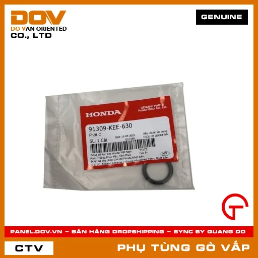 PHỚT O MÃ PHỤ TÙNG 91309KEE630 — 91309KEE630