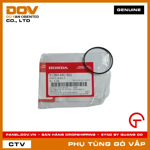 PHỚT O 38.8X1.9 MÃ PHỤ TÙNG 91384KRJ901 — 91384KRJ901