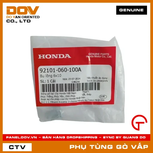 BU LÔNG 6X10 MÃ PHỤ TÙNG 92101060100A — 92101060100A