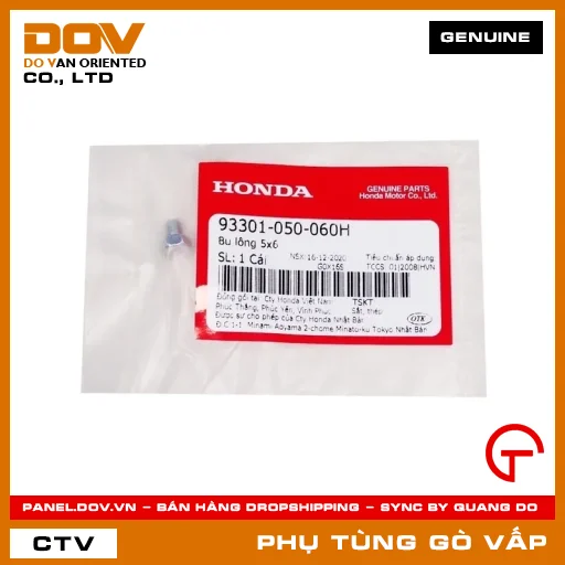 BU LÔNG 5X6 MÃ PHỤ TÙNG 93301050060H — 93301050060H