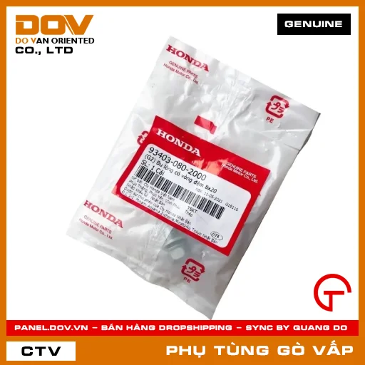 (G2) BU LÔNG CÓ VÒNG ĐỆM 8X20 MÃ PHỤ TÙNG 934030802000 — 934030802000