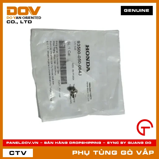 VÍT 5X6 MÃ PHỤ TÙNG 93500050064J — 93500050064J