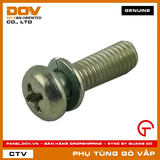 VÍT CÓ VÒNG ĐỆM 5X16 MÃ PHỤ TÙNG 938920501608 — 938920501608