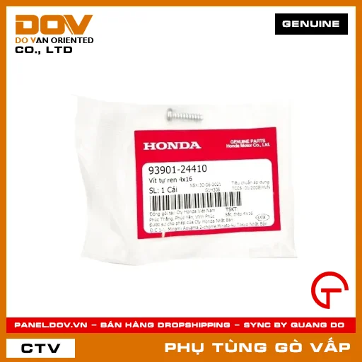 VÍT TỰ REN 4X16 MÃ PHỤ TÙNG 9390124410 — 9390124410