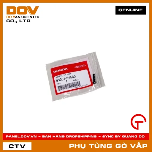 VÍT TỰ HÃM 4X20 MÃ PHỤ TÙNG 9390124580 — 9390124580