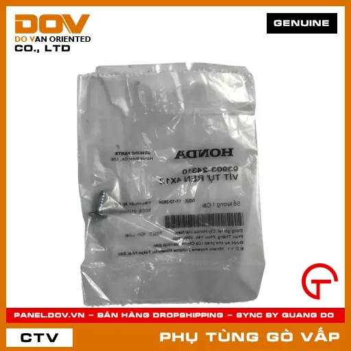 VÍT TỰ REN 4X12 MÃ PHỤ TÙNG 9390324310 — 9390324310
