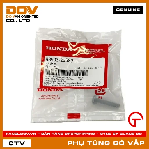 VÍT TỰ HÃM 5X25 MÃ PHỤ TÙNG 9390325580 — 9390325580