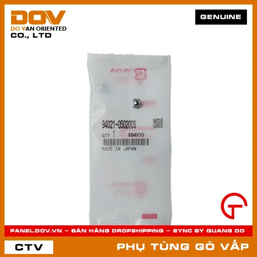 ĐAI ỐC MŨ 5MM MÃ PHỤ TÙNG 94021050200S — 94021050200S