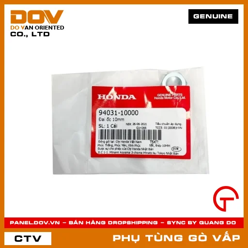 ĐAI ỐC 10MM MÃ PHỤ TÙNG 9403110000 — 9403110000