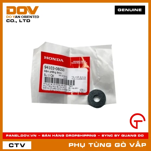 ĐỆM PHẲNG 8MM MÃ PHỤ TÙNG 9410308000 — 9410308000