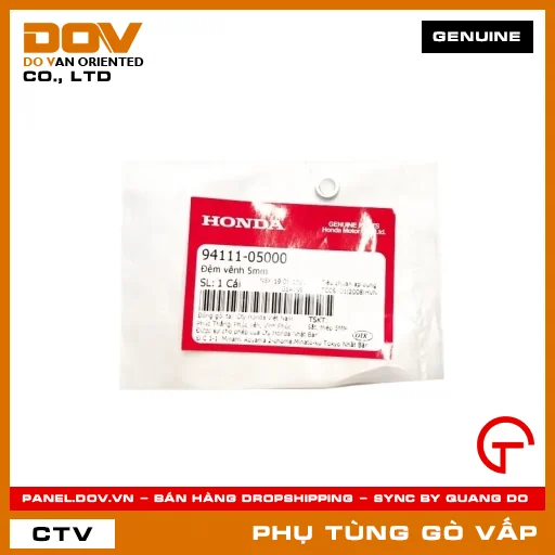 ĐỆM VÊNH 5MM MÃ PHỤ TÙNG 9411105000 — 9411105000