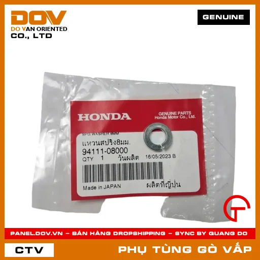 ĐỆM VÊNH 8MM MÃ PHỤ TÙNG 9411108000 — 9411108000