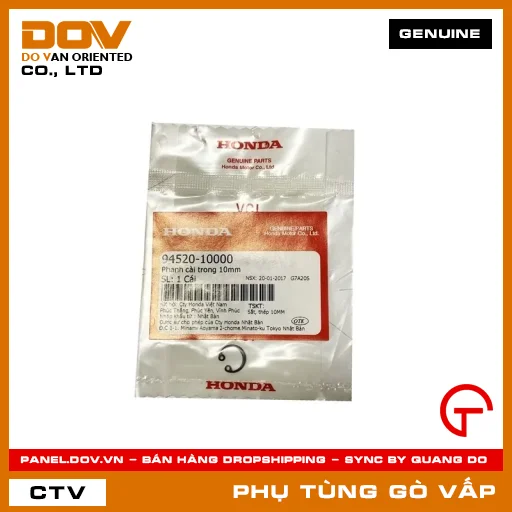 PHANH CÀI TRONG 10MM MÃ PHỤ TÙNG 9452010000 — 9452010000