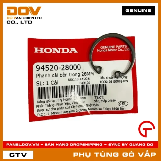 PHANH CÀI BÊN TRONG 28MM MÃ PHỤ TÙNG 9452028000 — 9452028000