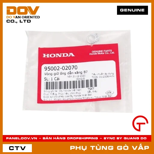 VÒNG GIỮ ỐNG DẪN XĂNG B7 MÃ PHỤ TÙNG 9500202070 — 9500202070