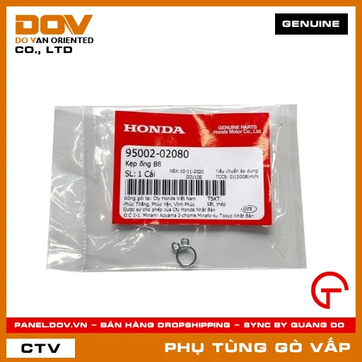 KẸP ỐNG B8 MÃ PHỤ TÙNG 9500202080 — 9500202080