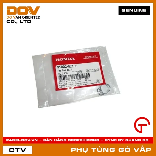 KẸP ỐNG B12.5 MÃ PHỤ TÙNG 9500202130 — 9500202130