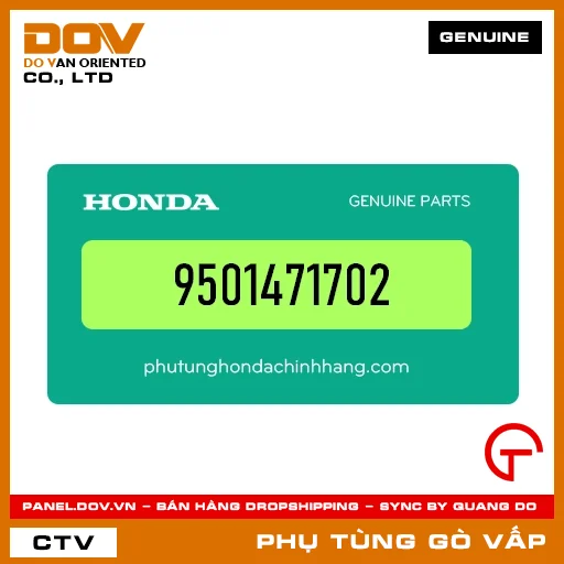 LÒ XO CHÂN CHỐNG ĐỨNG MÃ PHỤ TÙNG 9501471702 — 9501471702