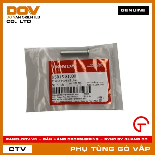 CHỐT A THANH ĐỂ CHÂN MÃ PHỤ TÙNG 9501581000 — 9501581000