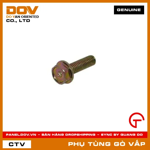 BULÔNG ĐẦU CÓ GỜ,6X20 MÃ PHỤ TÙNG 957010602008 — 957010602008