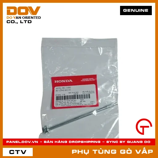 BU LÔNG 6X110 MÃ PHỤ TÙNG 957010611000 — 957010611000