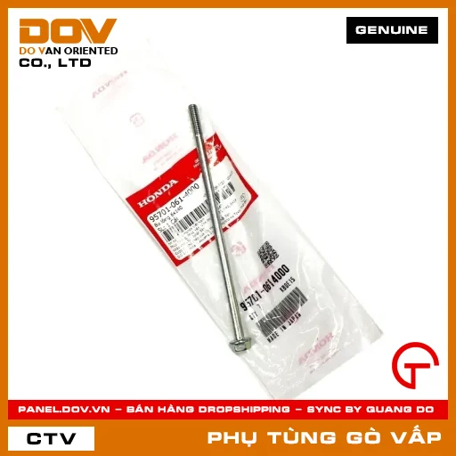 BU LÔNG 6X140 MÃ PHỤ TÙNG 957010614000 — 957010614000
