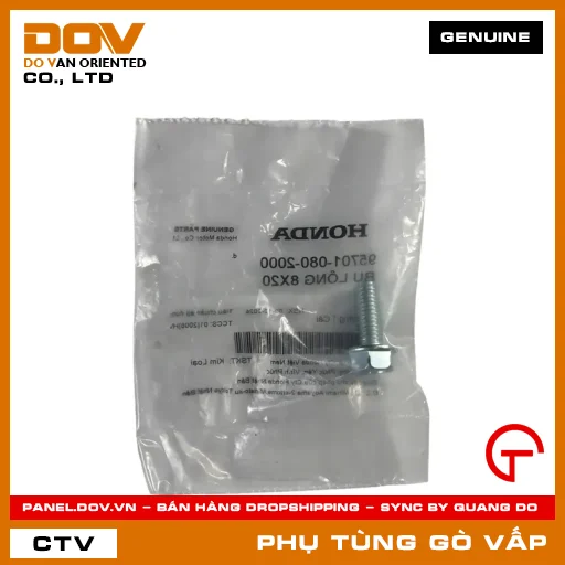 BU LÔNG 8X20 MÃ PHỤ TÙNG 957010802000 — 957010802000