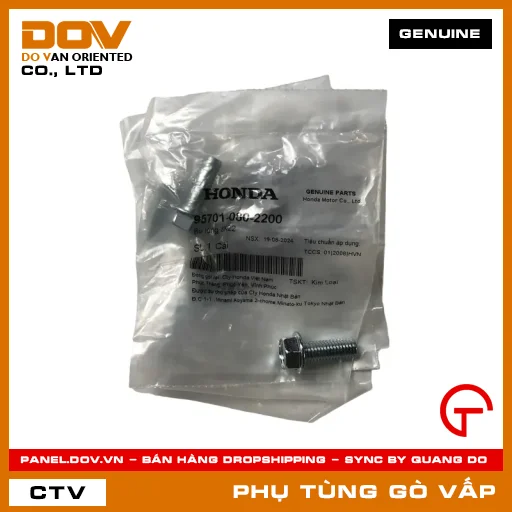 BU LÔNG 8X22 MÃ PHỤ TÙNG 957010802200 — 957010802200