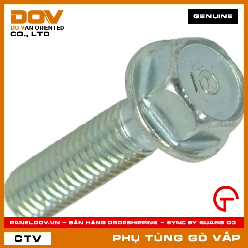 BU LÔNG ĐẦU CÓ GỜ 8X30 MÃ PHỤ TÙNG 957010803008 — 957010803008