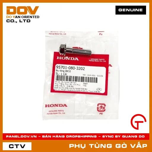 BU LÔNG 8X32 MÃ PHỤ TÙNG 957010803202 — 957010803202
