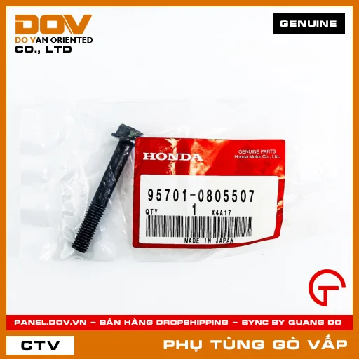 BU LÔNG 8X55 MÃ PHỤ TÙNG 957010805507 — 957010805507