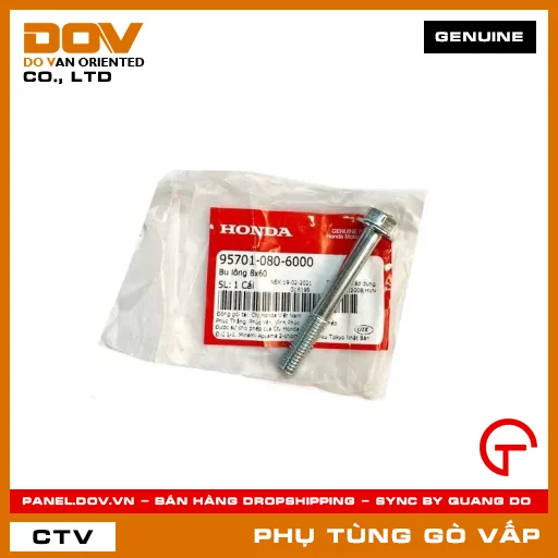 BU LÔNG 8X60 MÃ PHỤ TÙNG 957010806000 — 957010806000