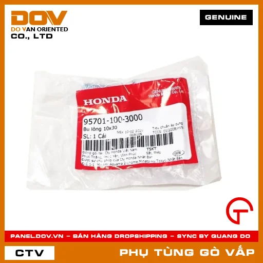 BU LÔNG 10X30 MÃ PHỤ TÙNG 957011003000 — 957011003000